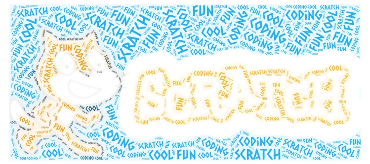 scatch word cloud art