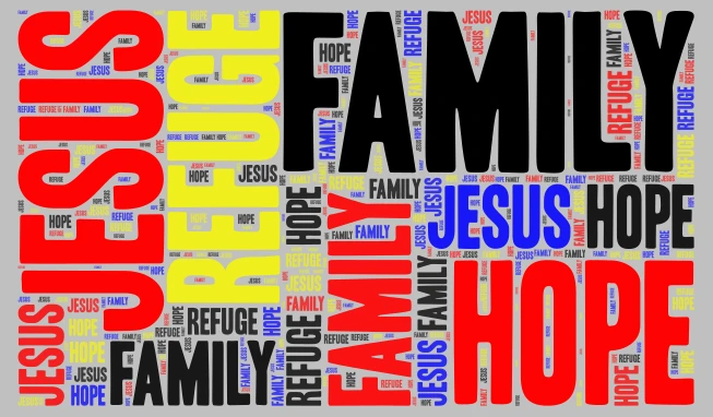 Gen Next word cloud art