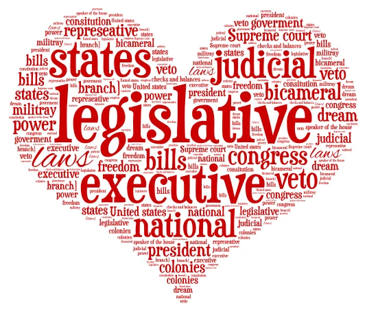 heart  word cloud art