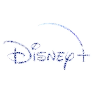 Disney+ word cloud art
