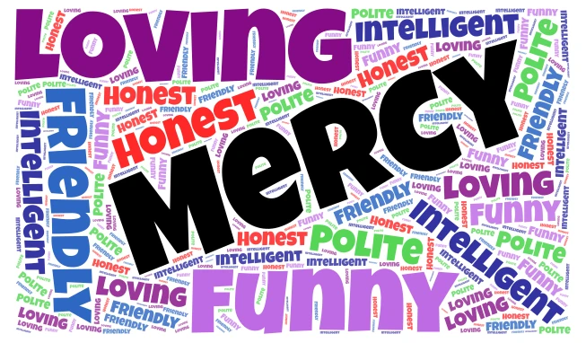 Class 25/26 word cloud art
