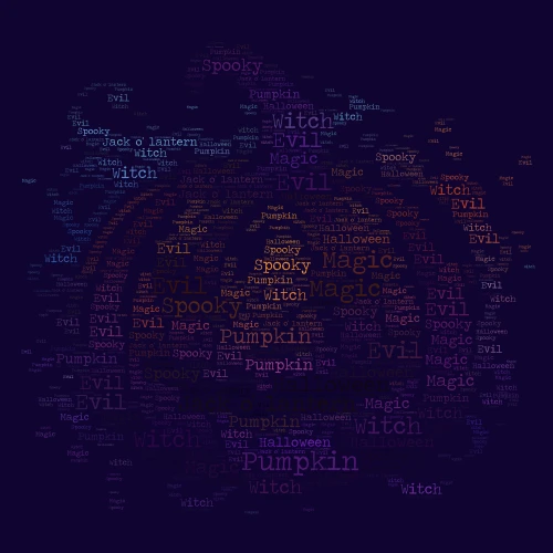 ~𖡼𖤣𖥧𖤐☾𖤓🔮🎃jack o' lantern🎃🔮𖤓☾𖤐𖥧𖤣𖡼~ word cloud art