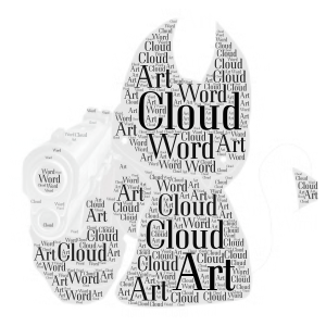opheebop with a friken gun word cloud art