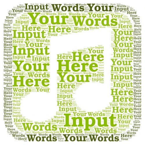 MY FAVOURITE SLOGAN IS....... word cloud art