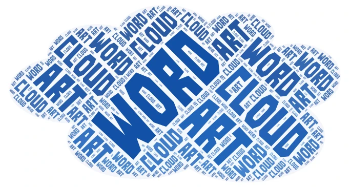 Ggggggg word cloud art