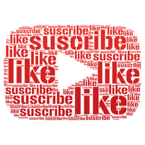 youtube word cloud art