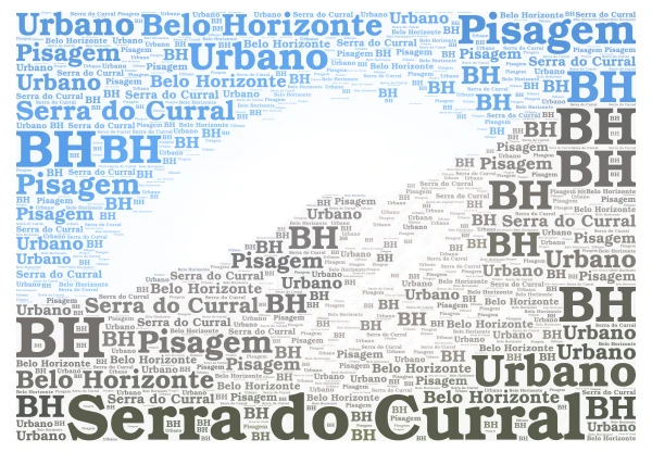 Serra do Curral  word cloud art