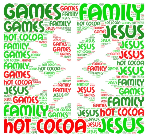 Untitf word cloud art