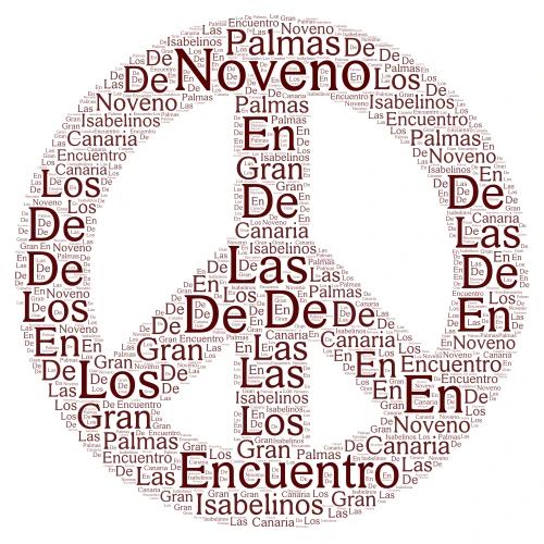 IN MY VIDEO word cloud art