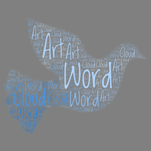 lovely word cloud art