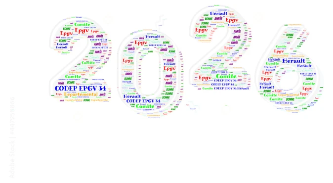 2026 word cloud art