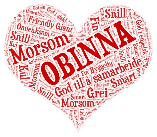 Obinna word cloud art