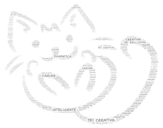 ambra word cloud art