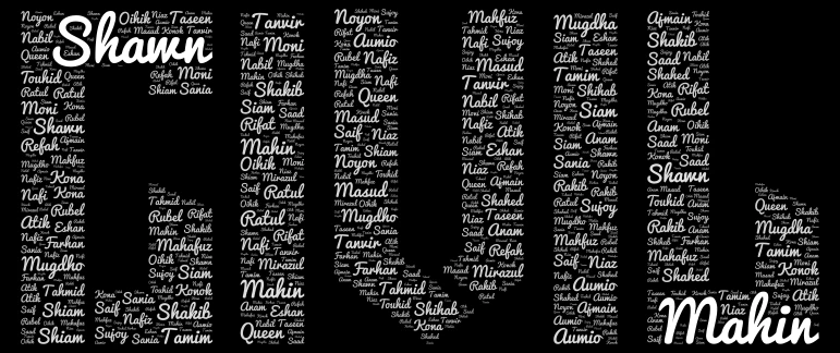 Civil word cloud art