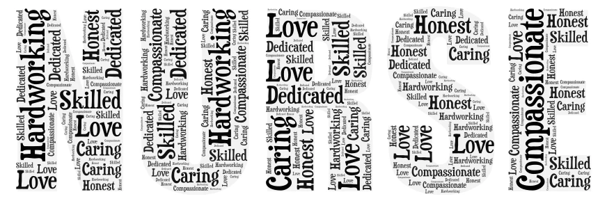 nurse word cloud art