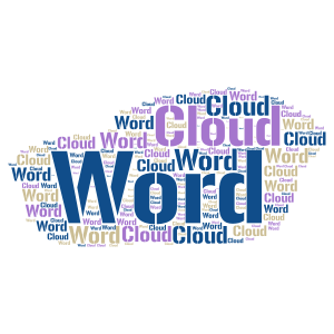 mom word cloud art