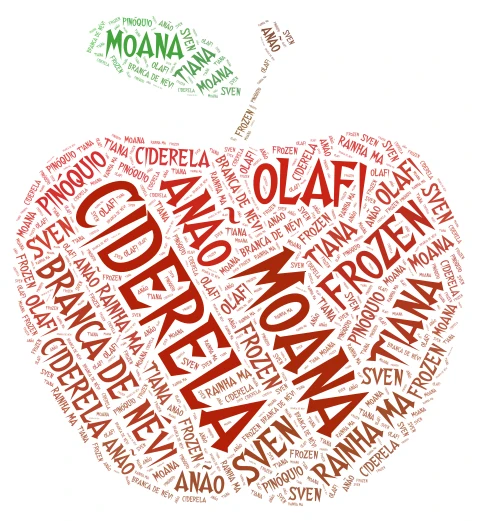 Apollo 4B word cloud art