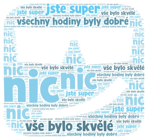 IT word cloud art