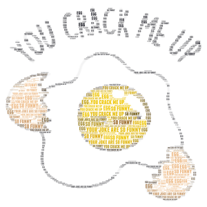 you crack me up🤭🤭🥴 word cloud art