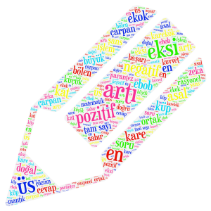 TEOG word cloud art