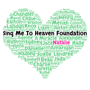 SMTHF Angels word cloud art