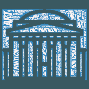 Copy of PANTEON word cloud art