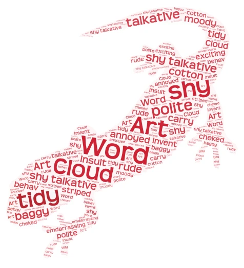 Untitled word cloud art