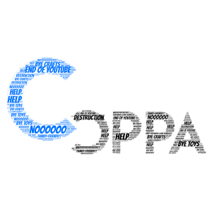 COPPA is coming word cloud art