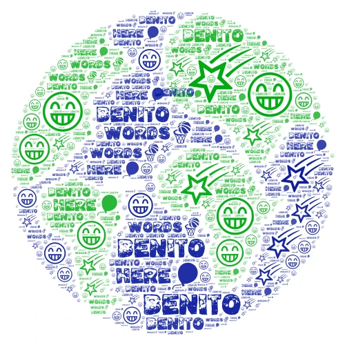 matias quispe word cloud art