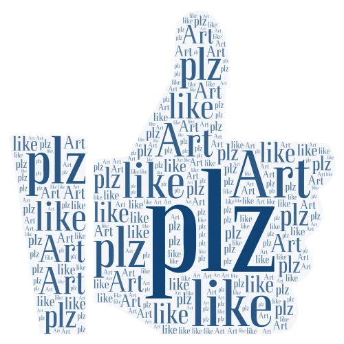 plz word cloud art