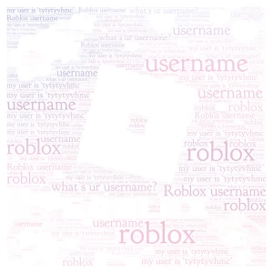 °•~what’s ur Roblox user? mine is tytytyvhmc~•° word cloud art