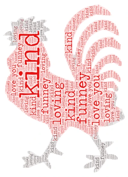Dad word cloud art