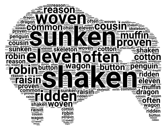 u6w1 word cloud art