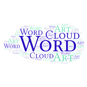 awesome art word cloud art