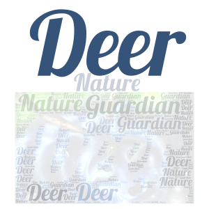 The Nature Guardian Wolf word cloud art