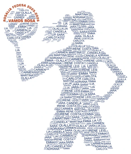 Rosalia Fedesa Basketball Silhouette word cloud art