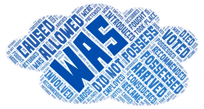 Passato Non Semplice_1 word cloud art