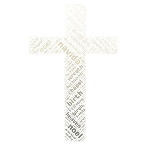 jesus birthday word cloud art