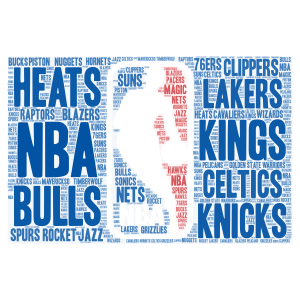 NBA TEAMS0 word cloud art