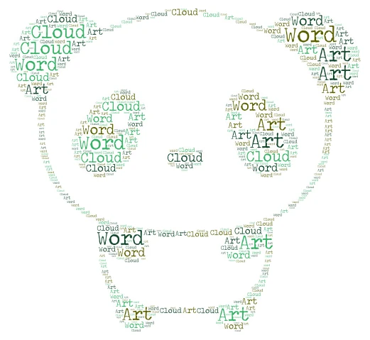 Untitled 2 word cloud art