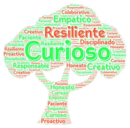 Personal Qualitiesmio word cloud art